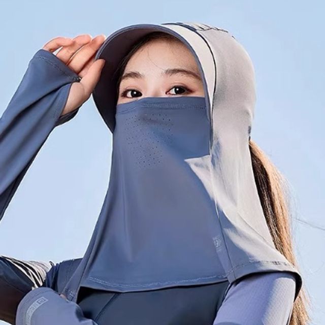 골프 야외작업 자외선차단 바라클라바 마스크 썬캡