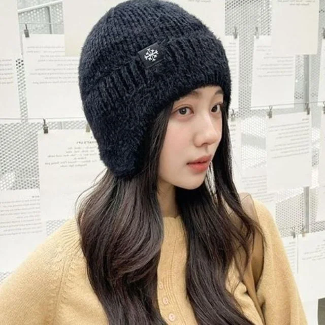 모자 귀덮개 비니 패션 베이직 캐주얼 디자인 귀덮개모자