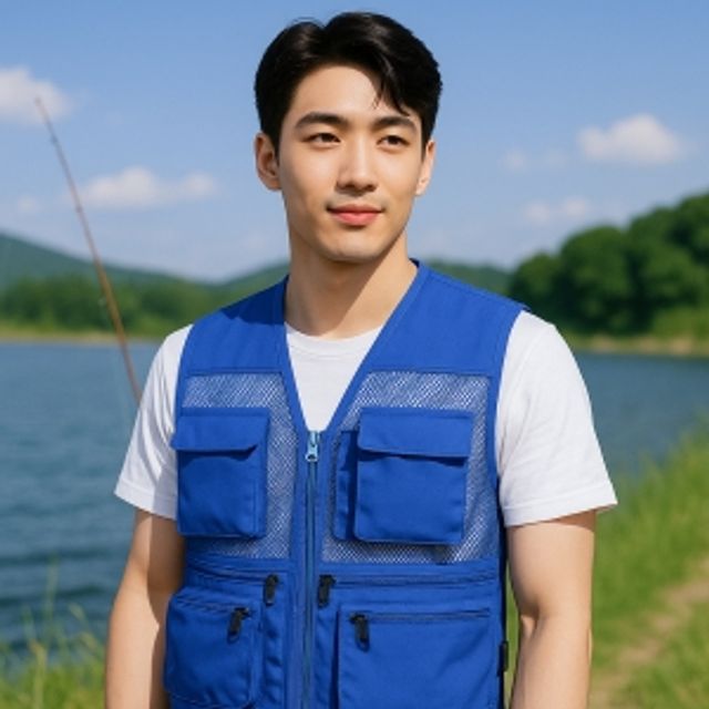 초경량메쉬레저조끼L아웃도어여름작업조끼
