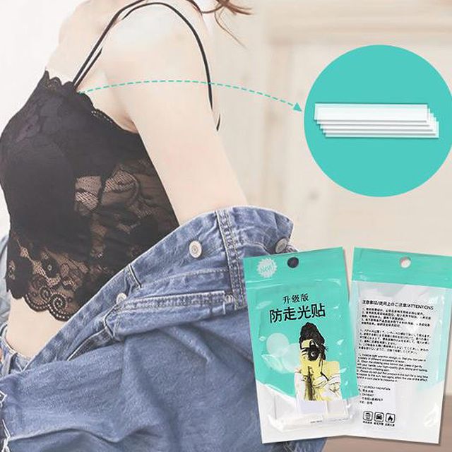 흘러내림방지 투명 스티커 36매입 옷맵시 틈새보정