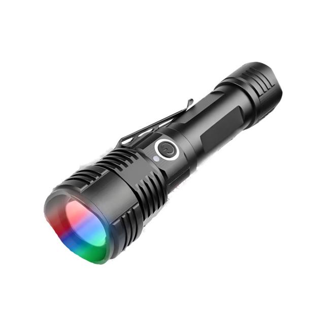 Wolves LED 손전등 랜턴 RGB2652 캠핑 작업용 (본품)