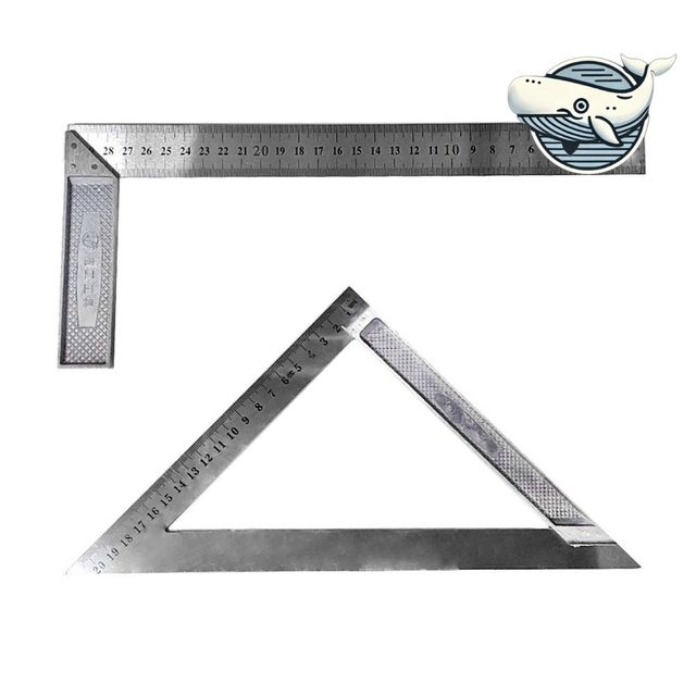 다용도 스텐 직각 삼각자 200mm 300mm