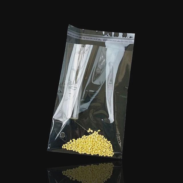 투명비닐 타공형 PP봉투 17X25cm접착면 4cm-200매