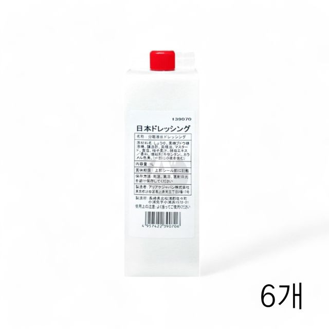 모노링크 니혼드레싱 1L X 6개 업소용 식당 일식소스