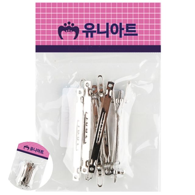 아기머리핀재료 유아머리핀만들기재료 민자머리핀