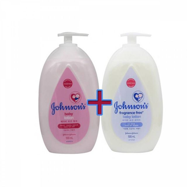 TBZ BTM 베이비핑크로션500ml 화이트로션500ml