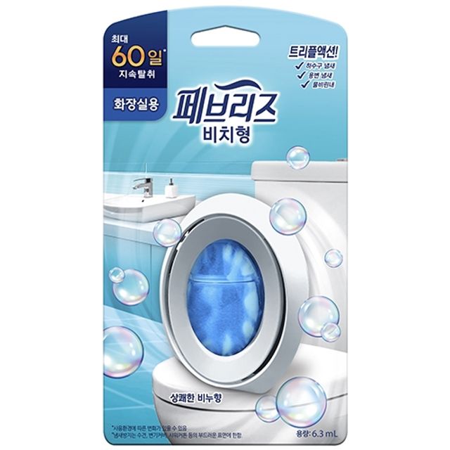 P_G)페브리즈비치형화장실용(상쾌한비누향/6.3ml)