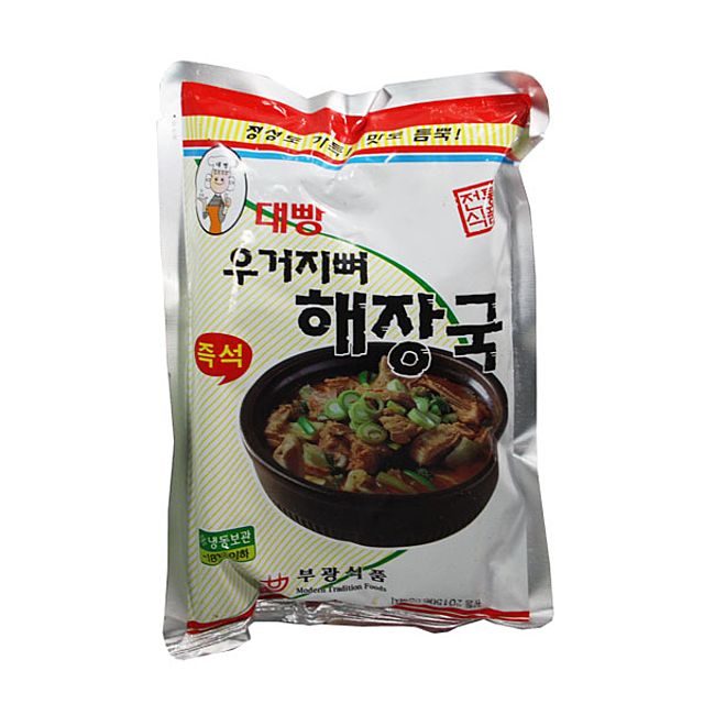 (냉동)대빵 즉석우거지뼈해장국600g