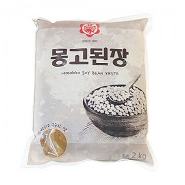 요리 된장 2kg 몽고