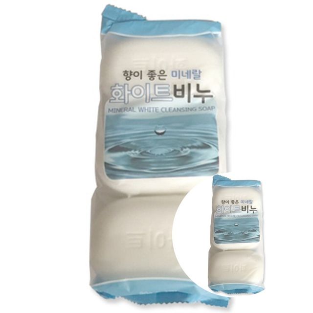 3P 미용비누 미네랄  세면비누 세수비누