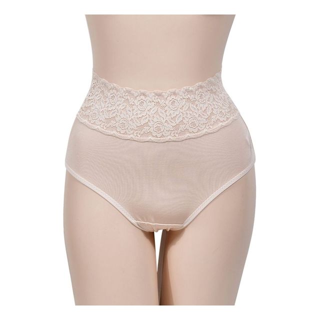 SW-SA 복부 레이스 청량한 인견 여성 맥시팬티