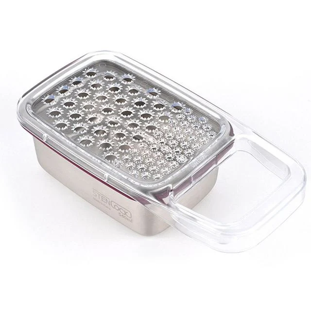 스텐반찬통 전용 강판 뚜껑 540ml 직사각용기