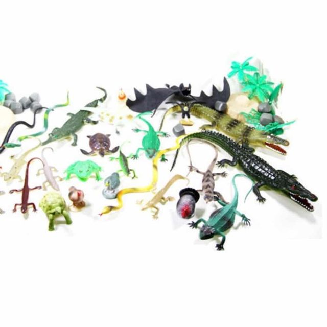 조류와파충류(대) 조류모형 조류피규어 교육모형장난감 동물모형 동물장난감