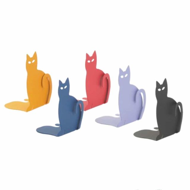 북앤드 2개 책정리 철제책꽂이 북트롤리