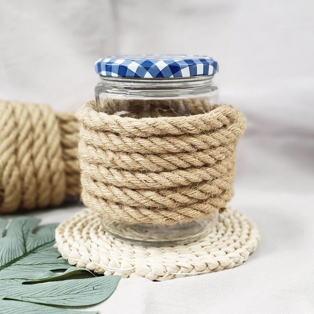 12mm 마끈 10m 선물포장 포장끈 황마끈 DIY 공예