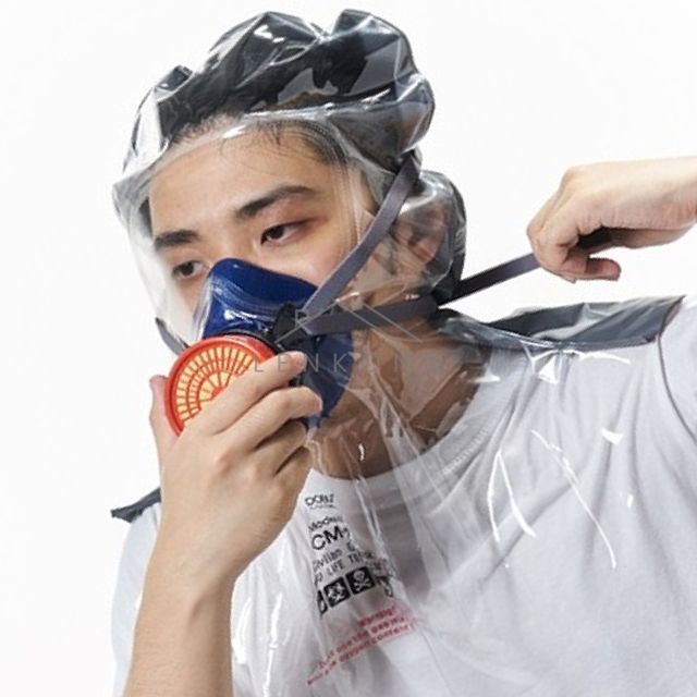 방독면마스크 화재마스크 대피용마스크 CM 2 화생방용 1EA