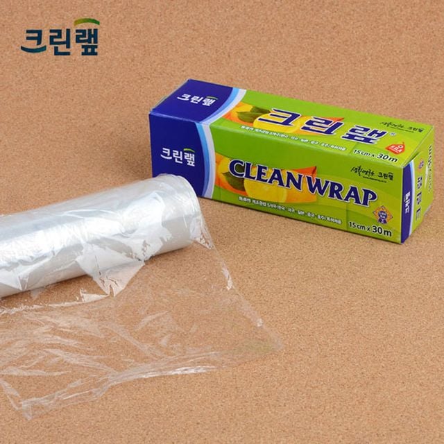 크린랲 15cmX30M 3개 세트 - 주방 일회용 랩