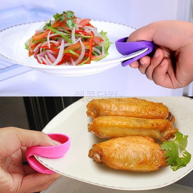 실리콘냄비손잡이 실리콘오븐장갑 실리콘 냄비집게 1P