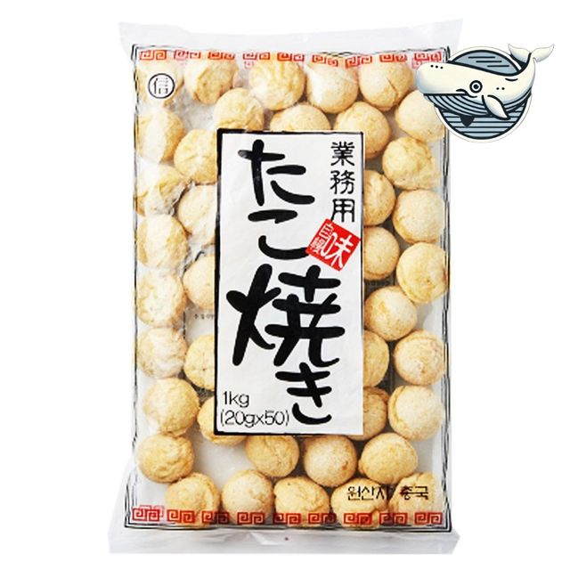 지름 문어 완자 1kg 냉동 타코야끼볼 가정용