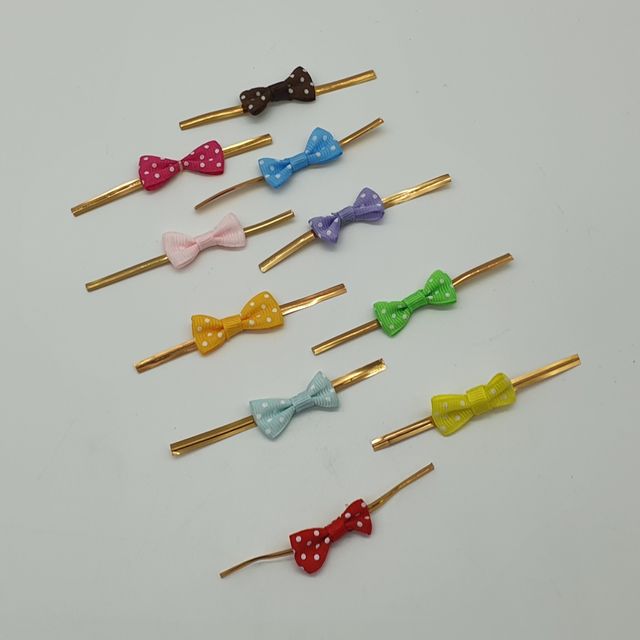 끈타이 포장용 리본 빵끈 20P 빵끈 포장용끈 리본끈