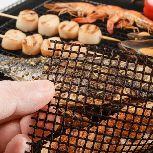 바베큐 그릴매트 재사용 불판 쿡킹 260도