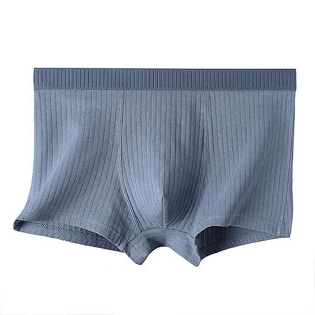 편안한 남성용 드로즈 블랙 L 면 팬티