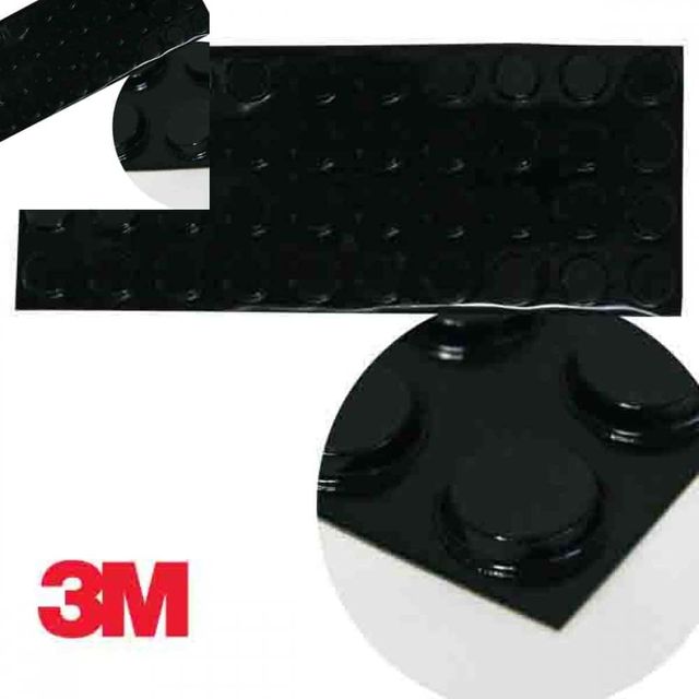 3M 미끄럼 방지 패드 쿠션 범폰 범폼 40개입 소음방지쿠션 소음방지패드 진동방지패드 방진패드