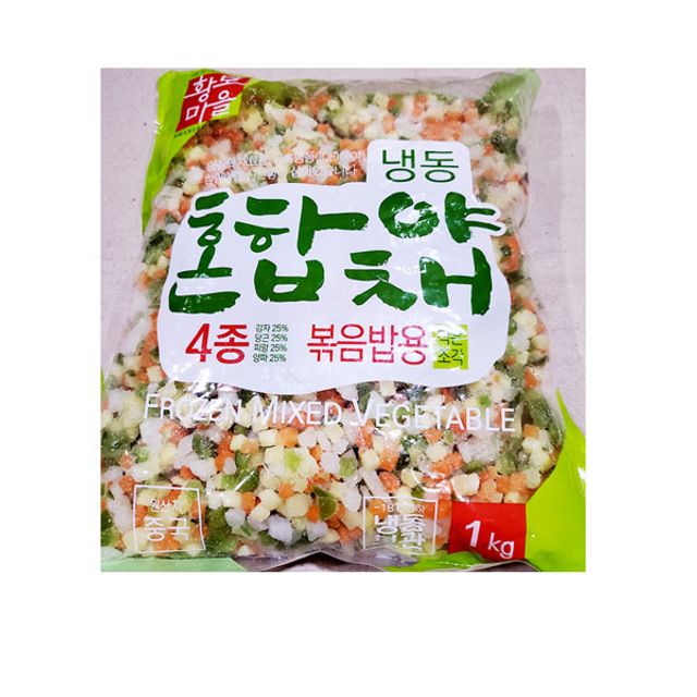 FK 황보마을 혼합야채(4종 볶음밥용 1K)