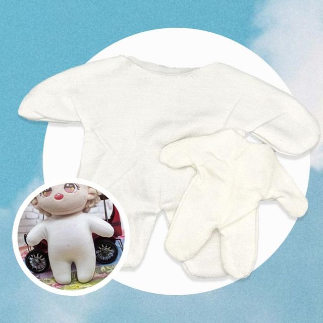 인형옷 내의 화이트 바디슈트 느낌상점 의상 바디수트 최애 무속성