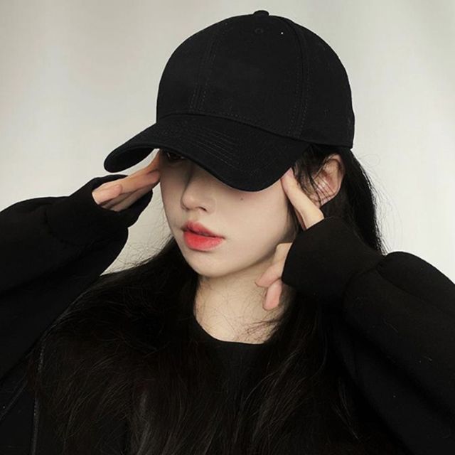 무지 볼캡 야구 모자 컬러 캐주얼 데일리 캡모자