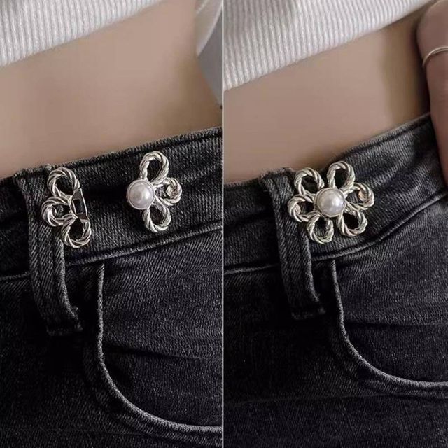 줄이기 단추 바지 매직 허리 꽃 늘리기 후크 고리 허