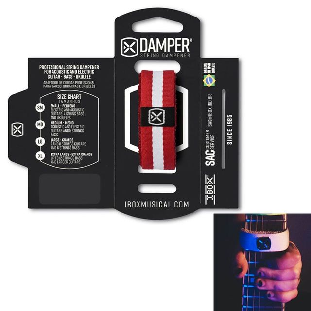 기타용 프렛 사운드 뮤터 현악기 스트링 뮤터 1개입 장치