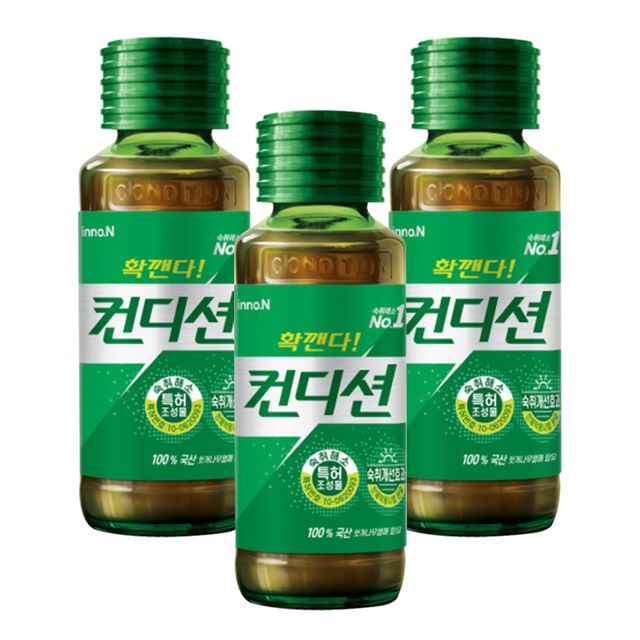 이노엔 컨디션 헛개 100ml 3병