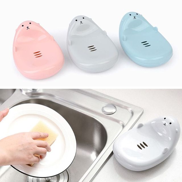 (와인앤쿡)수달 비누받침 거치대