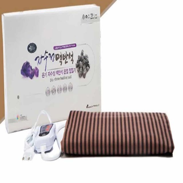 맥반석 온열매트, 1인용 전기 발열매트 거실 소파용