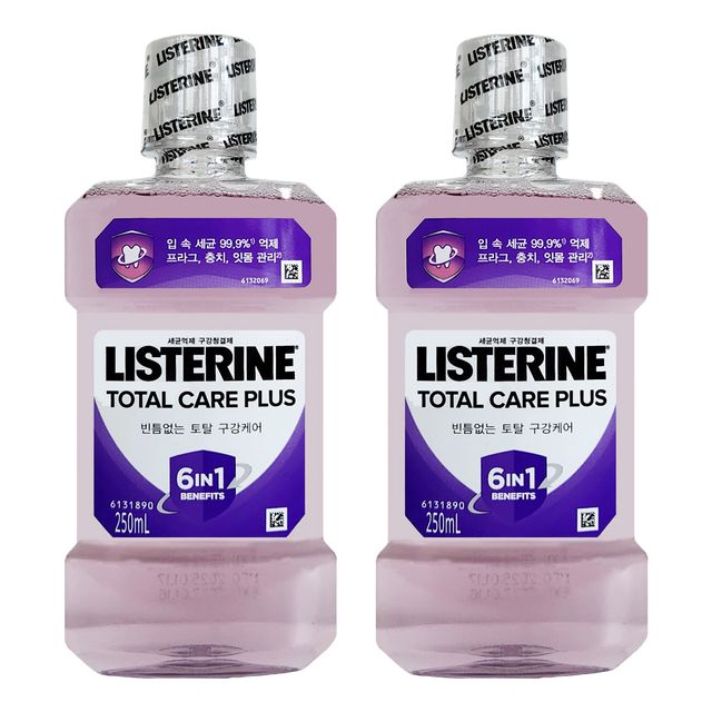 리스테린 토탈케어 플러스 250ml X 2개