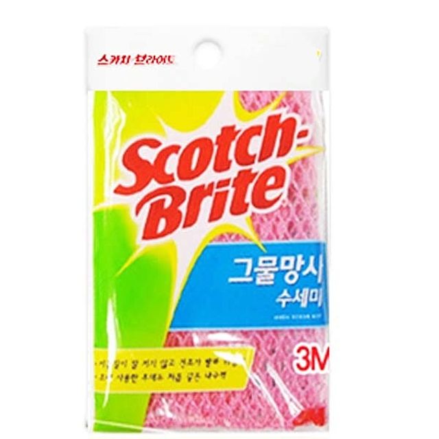 3M그물망사수세미1P_망사