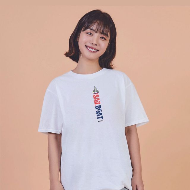 키밍 맨투맨 후드티 범선 배 오버핏 티셔츠 시밀러룩 - 캐주얼 스트릿 스타일