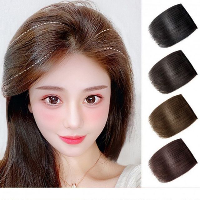 옆머리 볼륨 가발 헤어피스 스타일링용