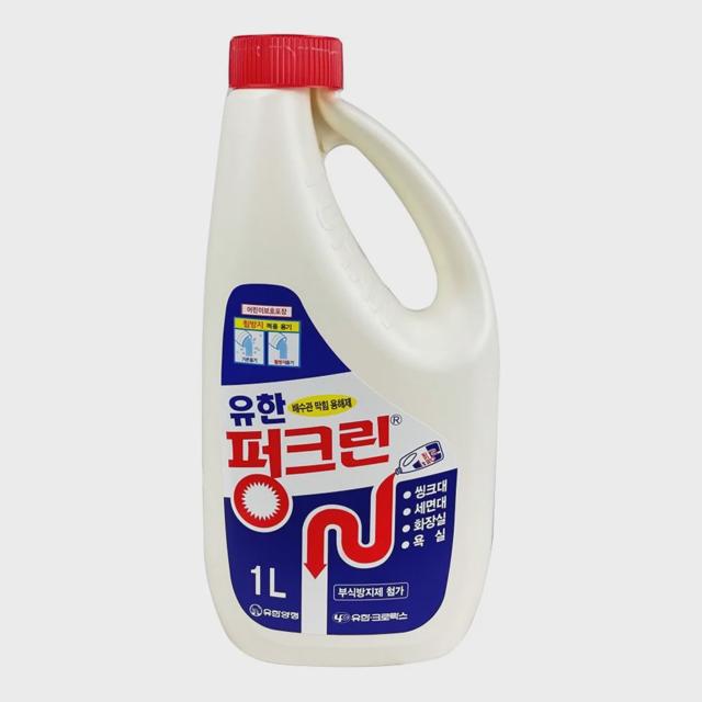 유한 펑크린 1리터 하수도 상수도 싱크대 막힘 -O