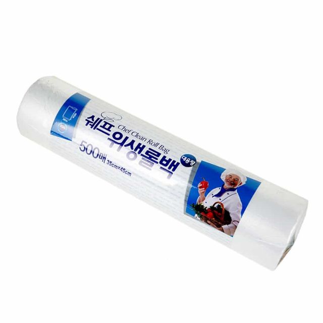 롤백 500매 포장비닐 투명봉투 투명비닐봉지