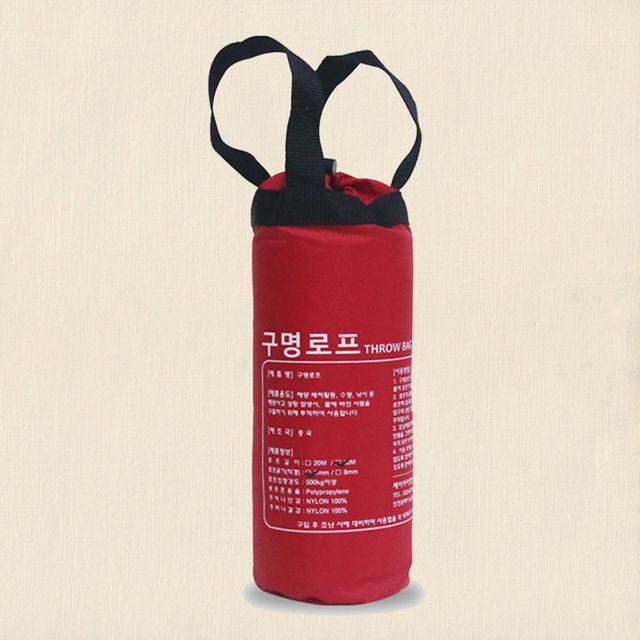 구조로프백 드로우백 30M, 인명구조 직경6mm 안전용품