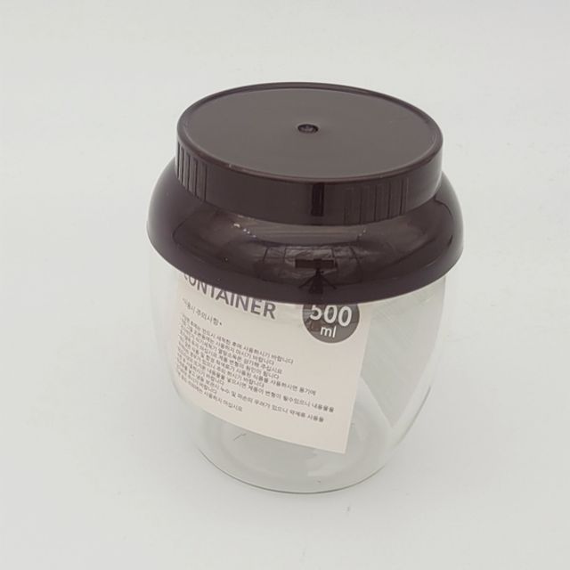 장독대 모양 식품 용기 500ml 10매 세트 반찬통