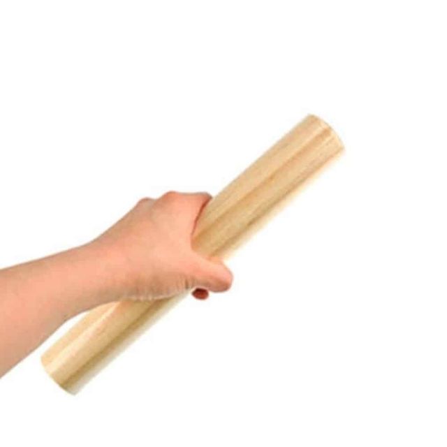 나무밀대 소 25cm 제빵밀대 홈베이킹 반죽밀대