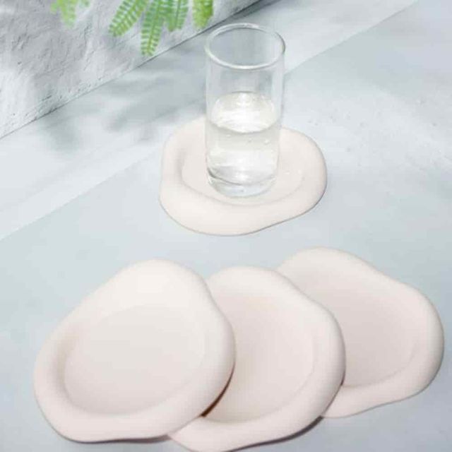 코스터 연못 실리콘코스터 실리콘티코스터 실리콘컵받침 카페컵받침
