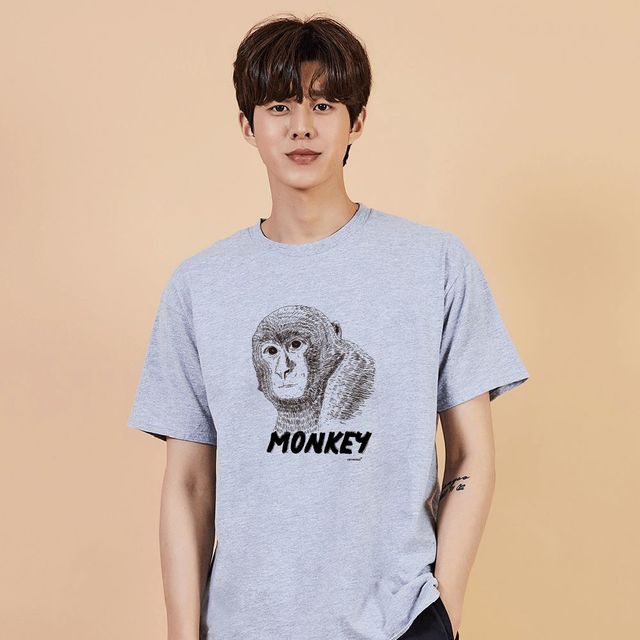 키밍 맨투맨 후드티 원숭이 몽키 캐릭터티셔츠