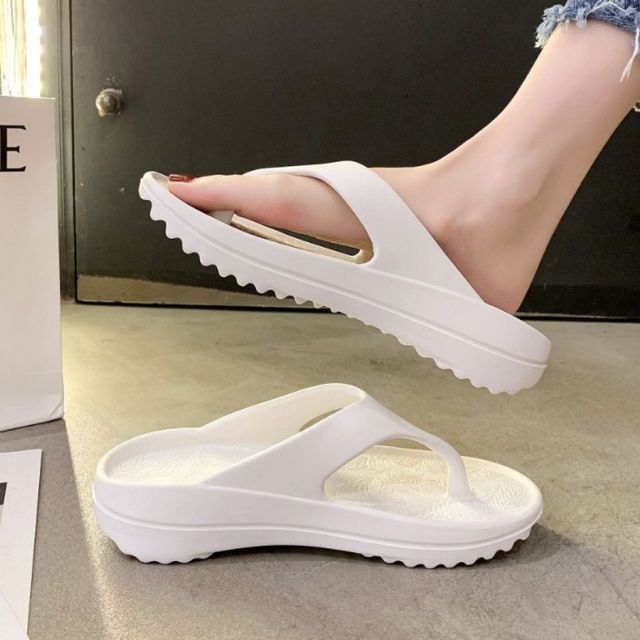초경량 쿠션감 슬리퍼 샌들 플립플랍 쪼리 신발 5CM