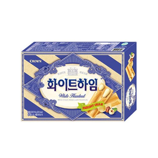 크라운 화이트하임 142g 1개 아이 사무실 간식 과자
