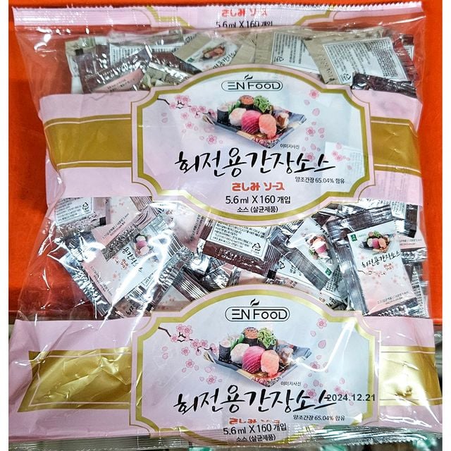 회전용간장소스 이엔푸드 5.6mlx160입 x10개 업소