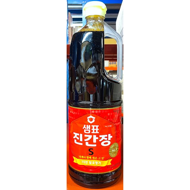 샘표 진간장S 1.7L 진간장 고추장 된장 장류 초간장